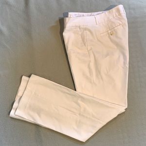 Banana Republic Ryan Fit White Pants